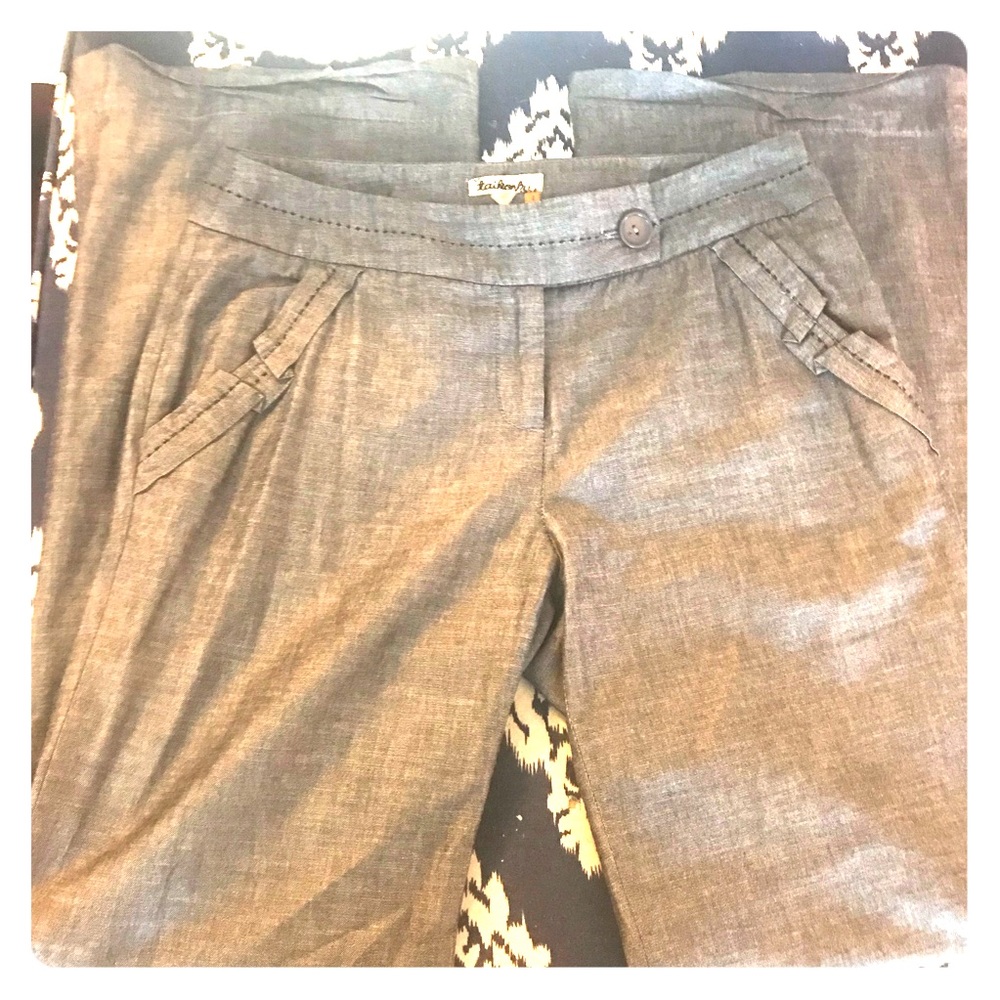 Taikonky denim w/ 🎀 detailing from Anthropologie